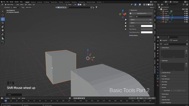 Blender Tutorial Basics | Part 2 | Bevel, Fill, Transforms | Indonesia