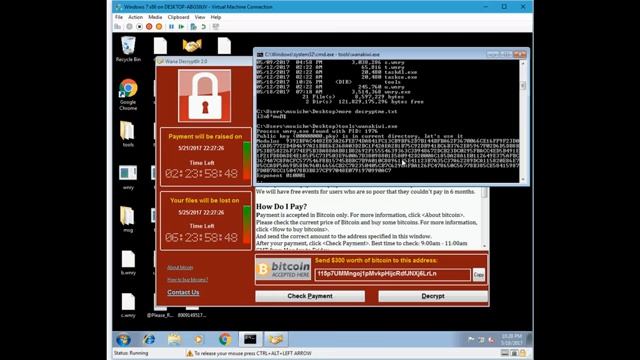 WannaCry Ransomware Decryption Tool