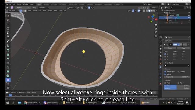 (UPDATED) How to 3D Model Fursuit Eyes in Blender (2.8)