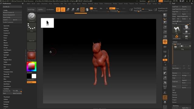 002 ZBrush Camview and Thumbnail