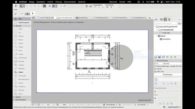 Archicad BIM 17-10 Planlayouts anlegen