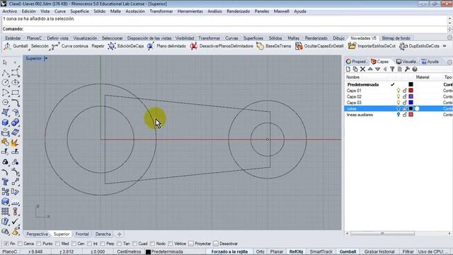 Curso de Rhinoceros 5   Parte 01   14 Unir