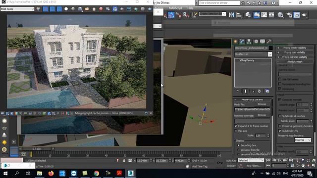 AR212_Comp. App. in Arch._3D Max Course_Lec 10_ Vray Proxy