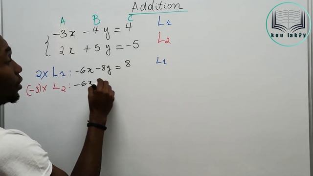 Systeme d'equation Methode addition