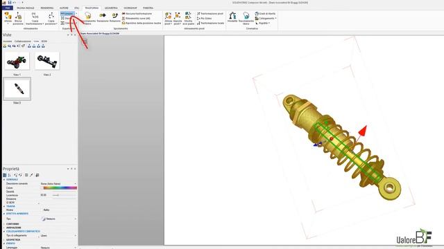 Creare una Distinta Componenti Interattiva in SolidWorks Composer