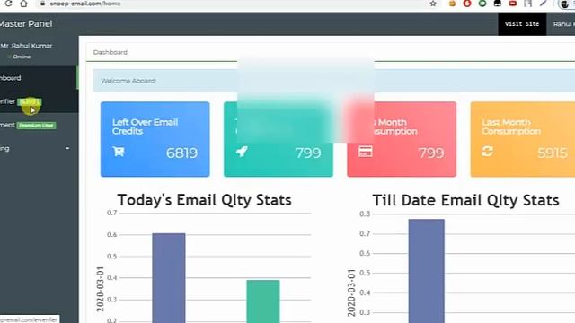 Cheap Bulk Email List Cleaner Product Preview | $10 for 10,000 Email Credit