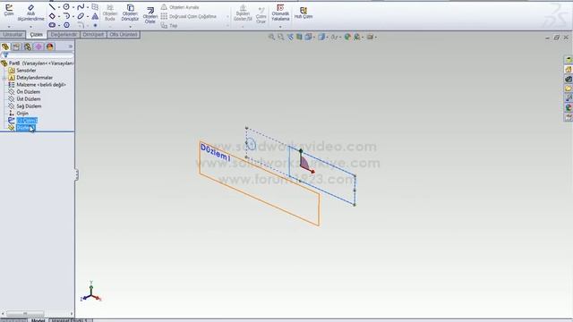 Solidworks 2011 Objeleri Dönüştür