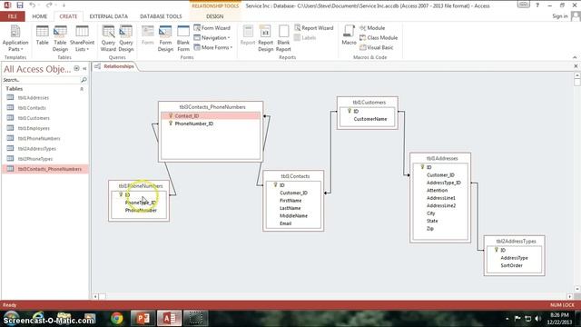 7. Many To Many Relationships (Programming in Microsoft Access 2013) 🎓