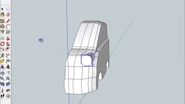 Como fazer um carro - Sketchup 8 (Car)