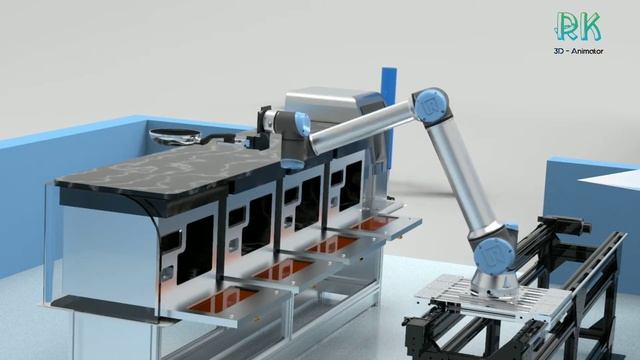 robotic arm simulation using  solidworks , robotic kitchen application pick and place application