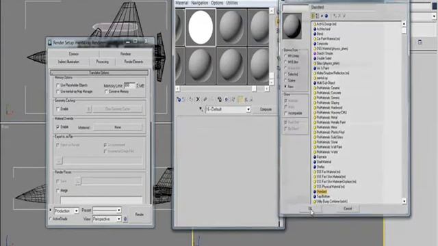 3Ds Max Tutorial | Mental Ray | AMBIENT OCCLUSION + WIRE Shader