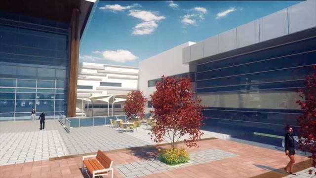 Overland Park in Kansas renovation animation, vray rendered + iTOO FOREST & RAILCLONE