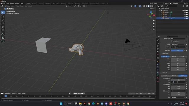 Know about the Transform Constraint in Blender 3.4