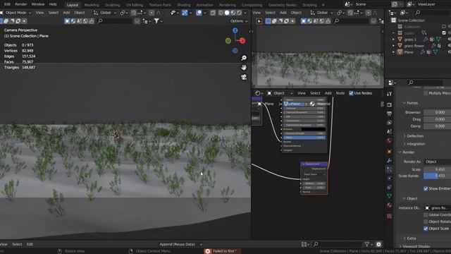 Process Of Creating Ancient Cubes Scene In Blender 3.2