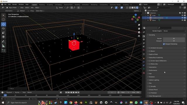 Membuat Objek Bersinar Dengan Blender EEVEE
