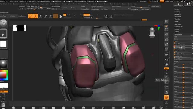 Zbrush Hard Surface Personal Concept Part 09