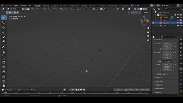 Blender Manually Fix N-GONES: Baltimore