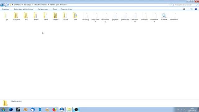 télécharger et compiler les sources Blender   (GitHub UI )