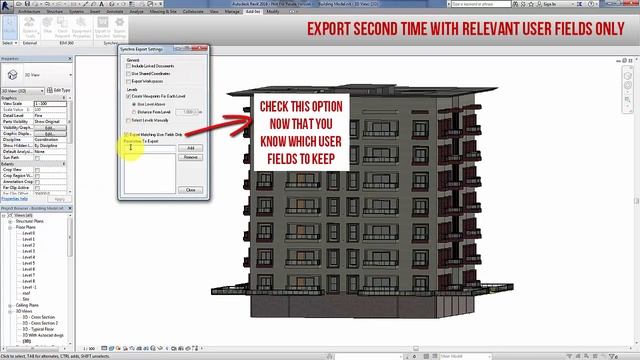 Auto Matching Episode 1 - Using the Synchro Revit Plugin Best Practices