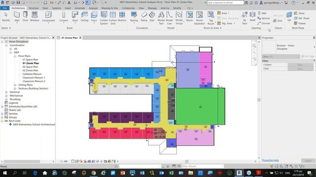 2019 01 24 14 58 Heating   Cooling Loads Analysis in Revit 2019