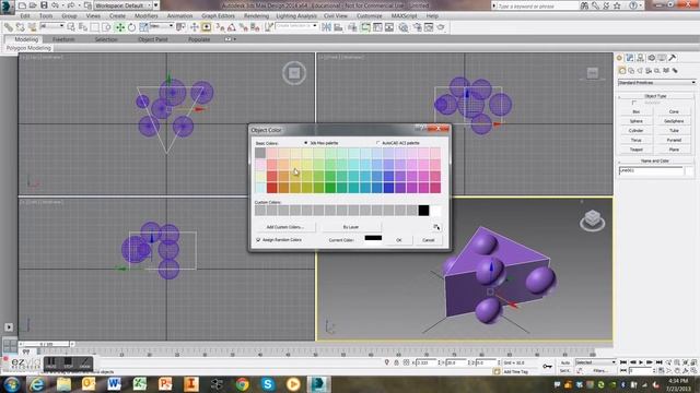 3ds Max: BOOLEAN (Swiss Cheese)