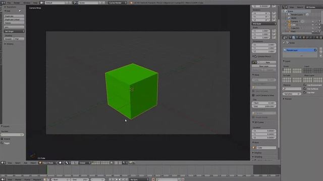 Quick Tip 22 - Blender - Scene Layer