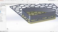 Soap Holder Voronoi - SolidWorks