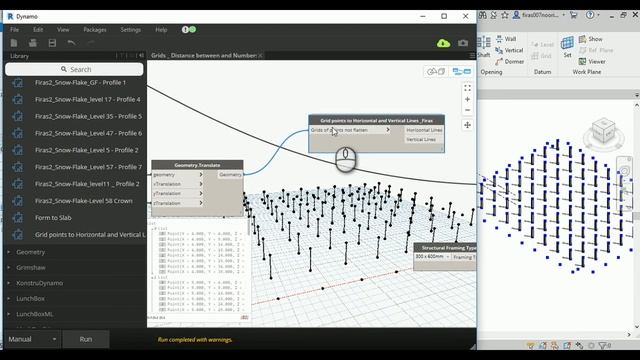 Creating a Parametric Beam System in Revit by Using Dynamo