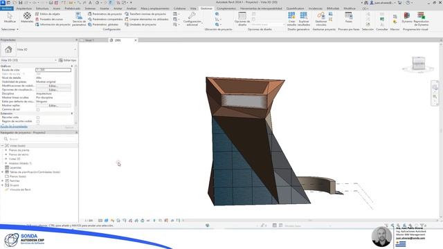 03-Flujo de Formit a Revit mediante "masas" para convertirlo en modelo BIM