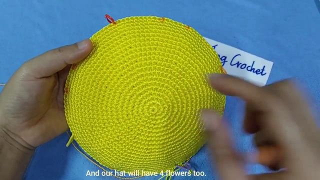 Hat Crochet designed by Thean Ing