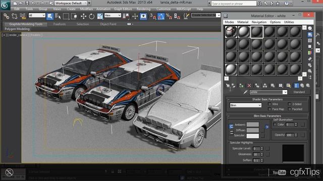 3ds max Tutorial: Clay/Wireframe Render (Mental Ray)