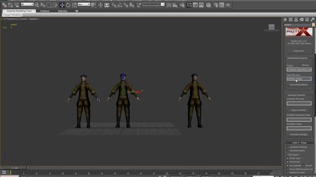 Morph target avec UDK et 3Ds max