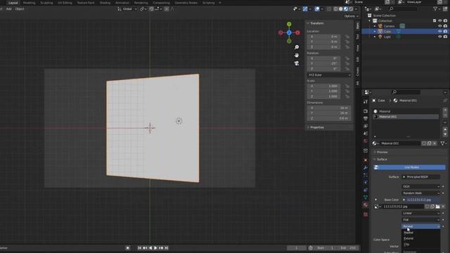 How to make Lenticular effect in Blender #oe263