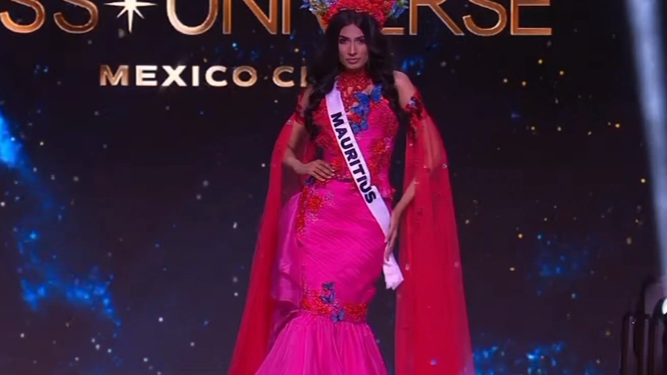 73 Miss Universe 2024 Mauritius Tania René Маврикий Мисс Вселенная 2024 Национальный костюм