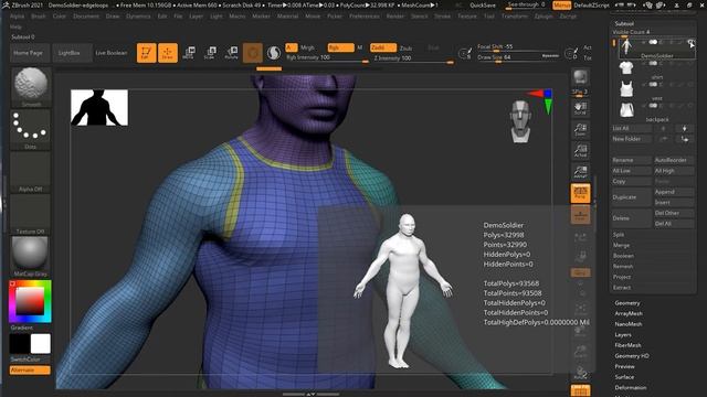 How to Work with Edgeloop Feature in Zbrush? | Lesson 13 | Chapter 12 | Zbrush 2021.5 Full Course