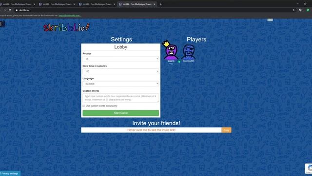 skribbl   Free Multiplayer Drawing & Guessing Game   Avast Secure Browser 2020 09 21 20 19 33