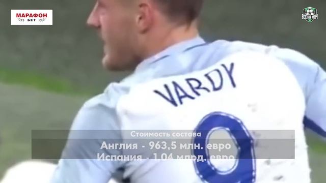 ИСПАНИЯ vs АНГЛИЯ - Один на один