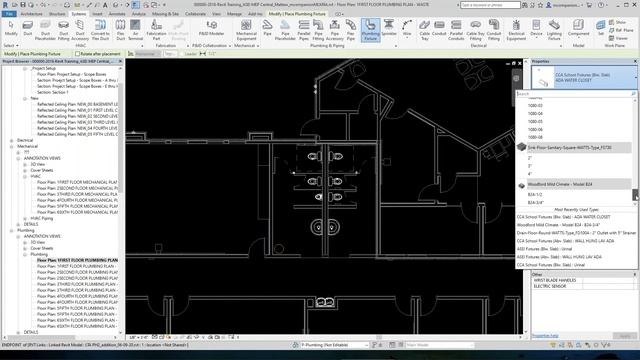 #8. Revit Training: Invisible Plumbing Fixtures - Matt