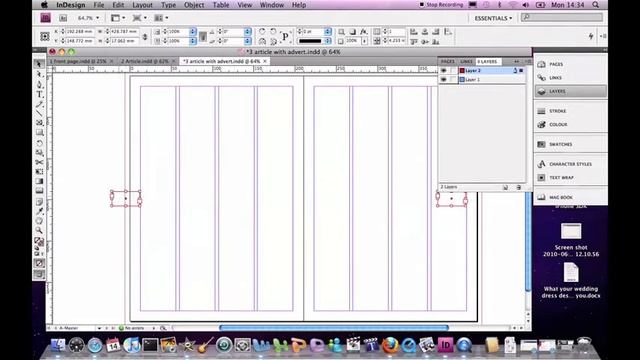 Indesign - master pages