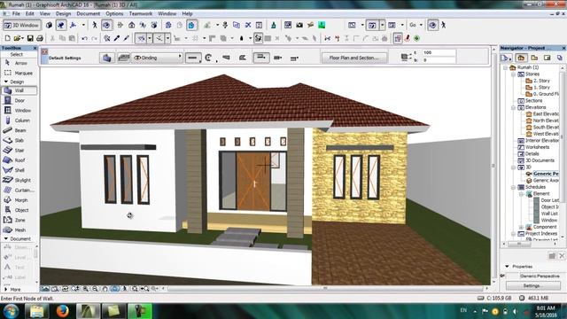 Tutorial Archicad 16   Part 1 9 Material
