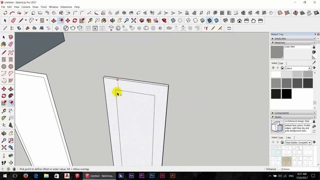 Sketchup Tutorial Home Design Part #04