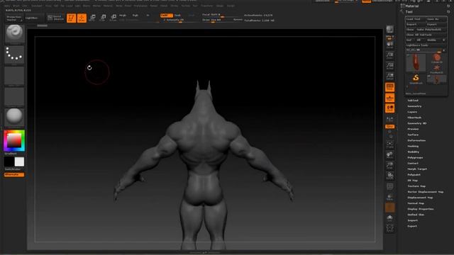 Man To Werewolf Final Concept Zbrush