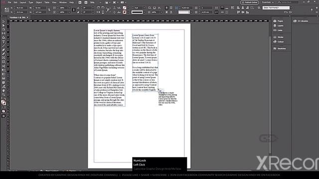 Graphic designer indesign Part 3 in Gujarati
