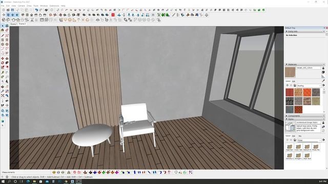 V-Ray 5 For SketchUp 3D Model Randering | Living Room | #01 Interior