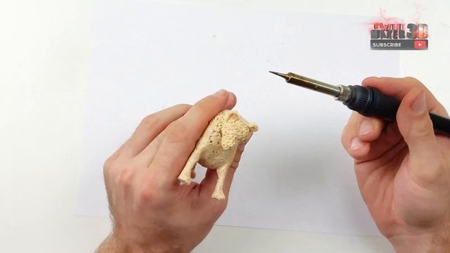 Worlds First🦁HAIRY LION  made by using 3D Pen🤔 How?