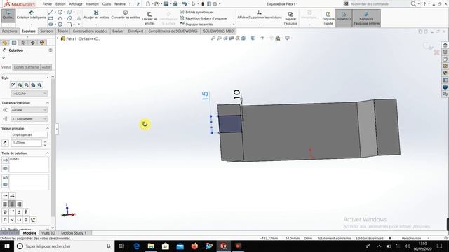 SolidWorks Les outils de tôlerie