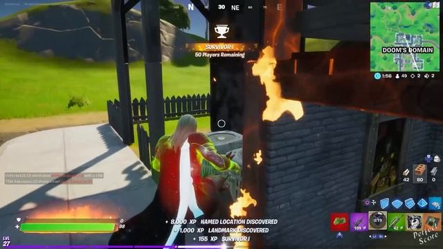 Eliminate Doctor Doom at Doom's Domain (3) - Fortnite Week 1 Challenges