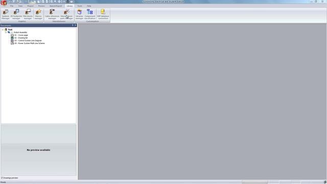 Creating New Projects, Libraries and Parts in SOLIDWORKS Electrical