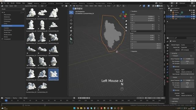 Easy clouds in Blender | CloudScapes add-on review and tutorial