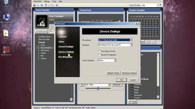 Resolvendo Problema de Audio MorphVox 2019